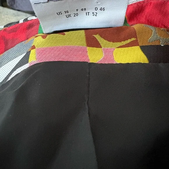 Akris multicolor geometric print blazer - Picture 7 of 11